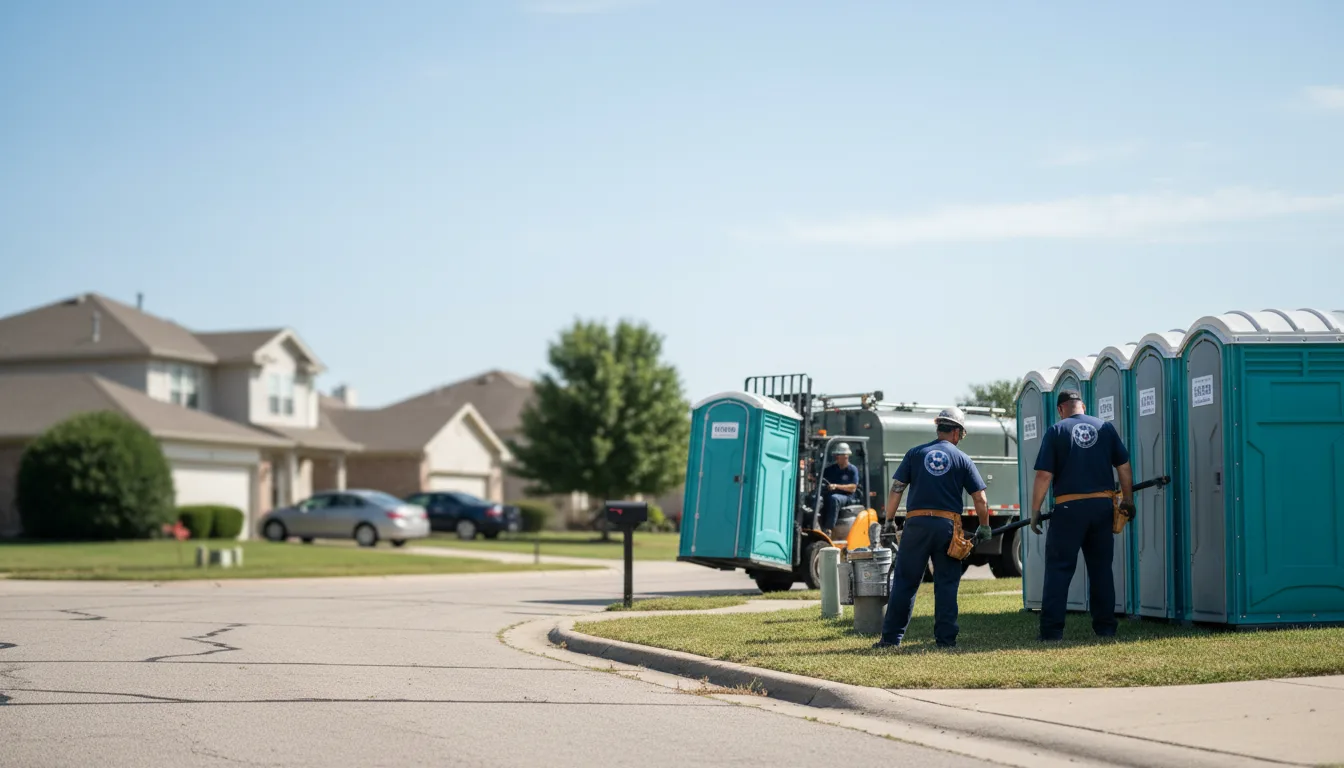 Porta Potty Rental in Deepwater, NJ near me